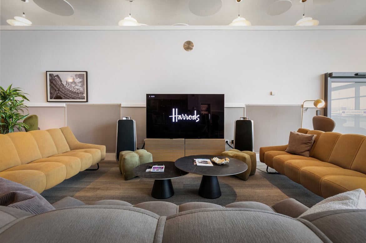 Modern Heritage Design takes flight at Harrods Aviation, Luton